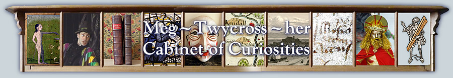 Meg Twycross her Cabinet of Curiosities