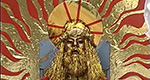 God in sunburst